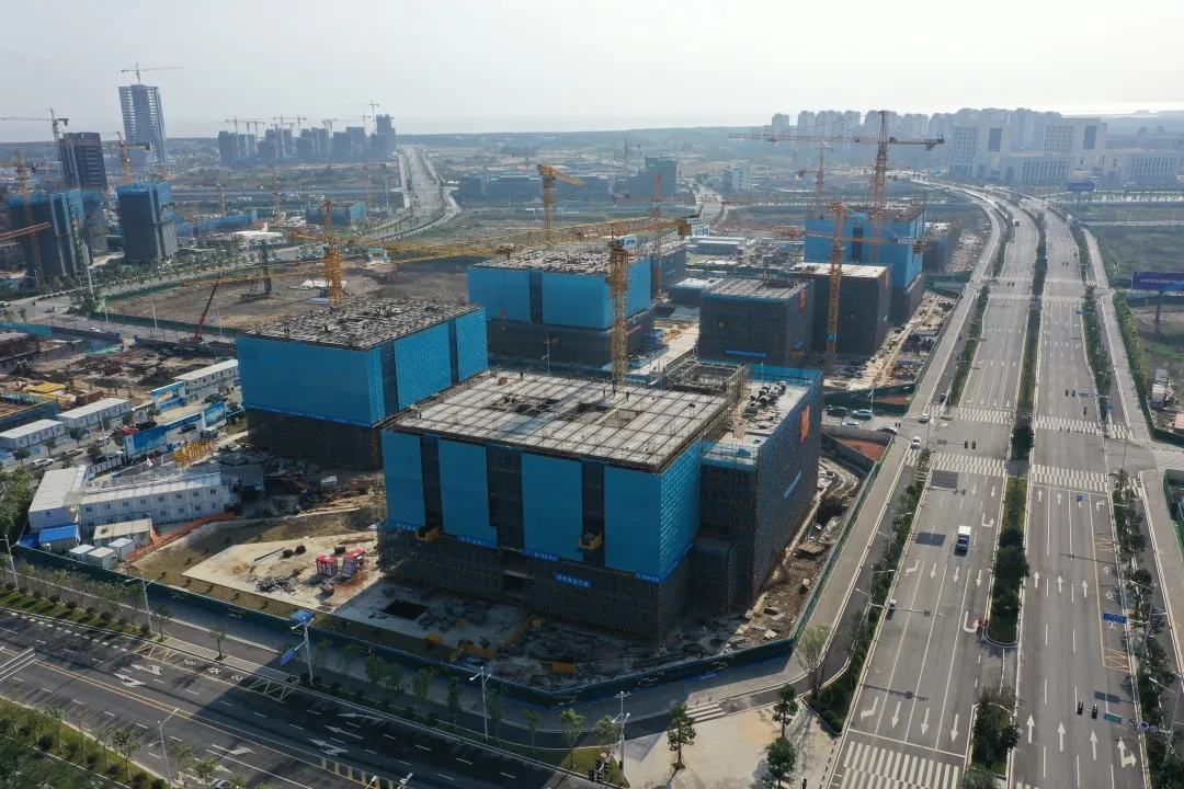保工期抓进度，滨海新城这个项目有重大进展！