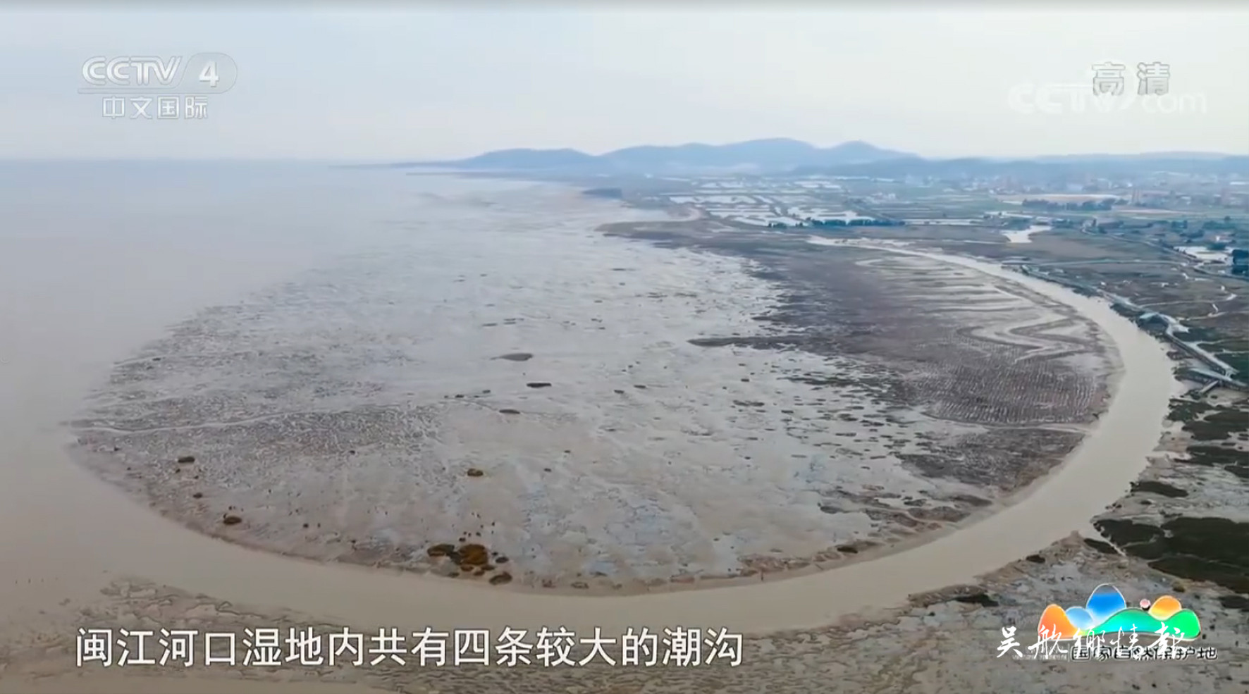央视《远方的家》播出闽江河口湿地专题片