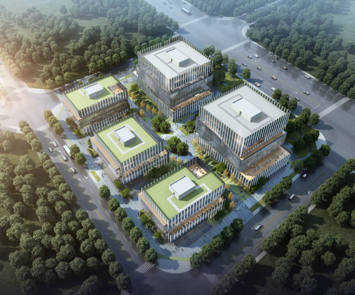 东南大数据产业园研发楼两个项目计划7月底完成主体结构封顶
