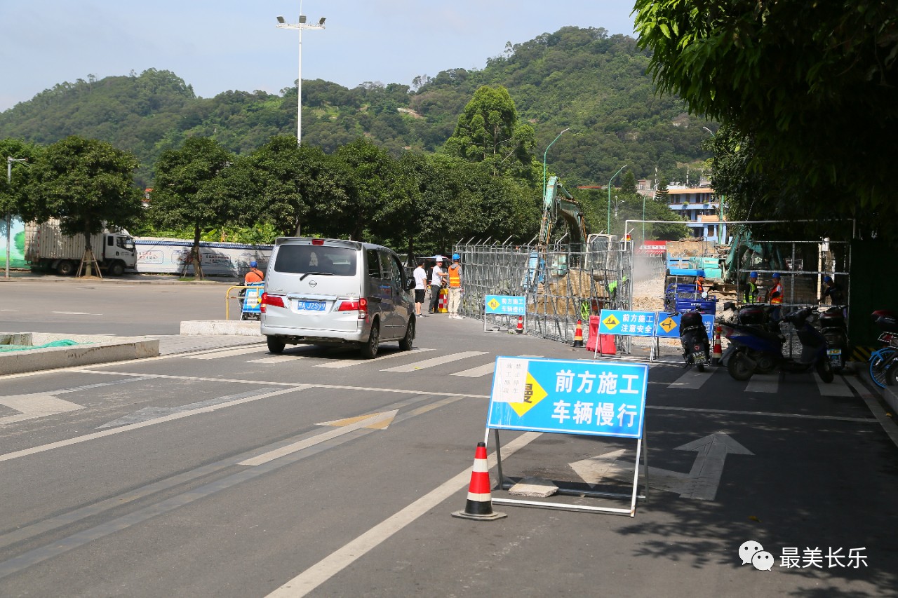 郑和中路道路改造工程已动建，计划十月上旬完工