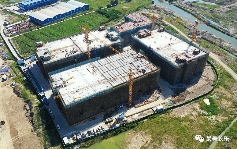 滨海新城信息产业园一期预计本月底主体结构封顶