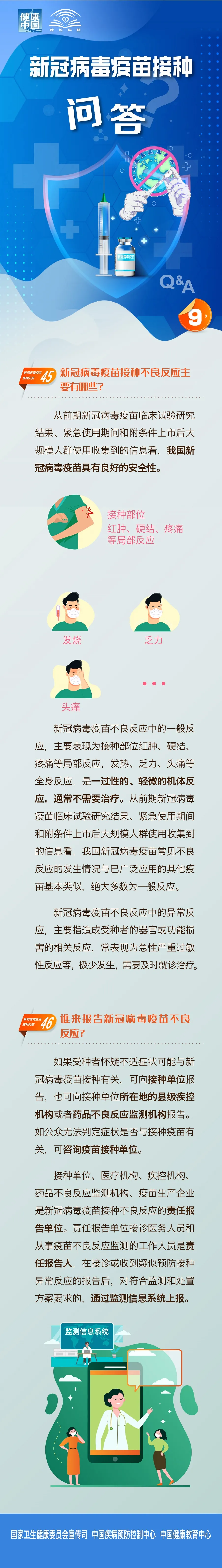 图解 | 新冠病毒疫苗接种问答（九）