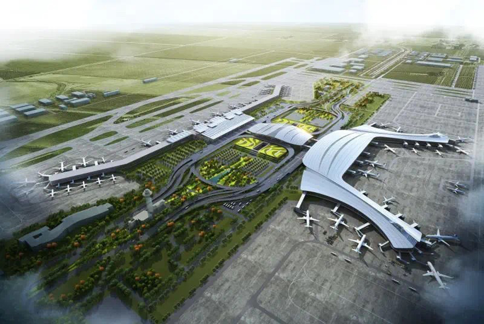 福州国际航空城振翅欲飞