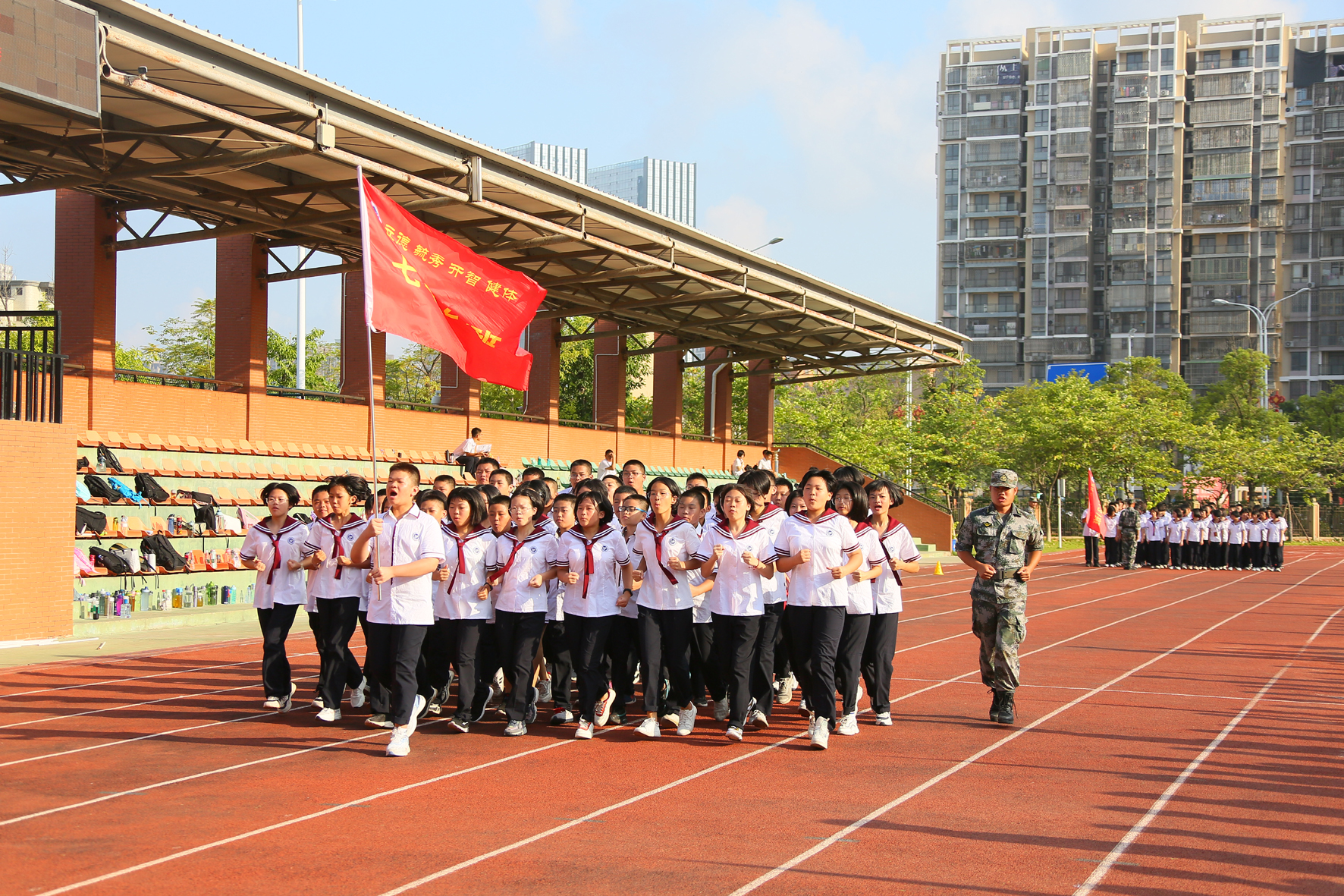 长乐一中首占校区图片