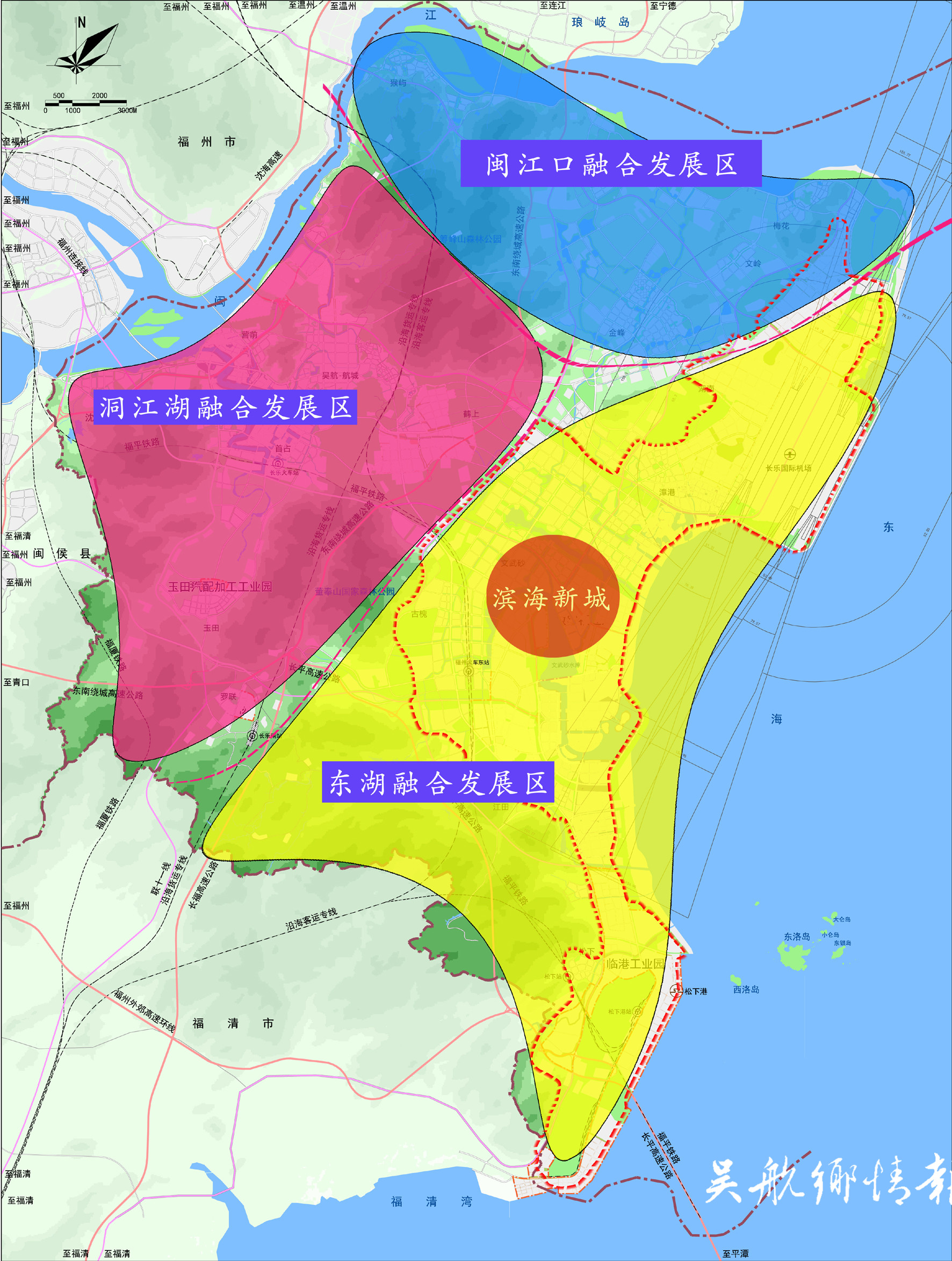 城市能级新蝶变 “一核三区”促发展