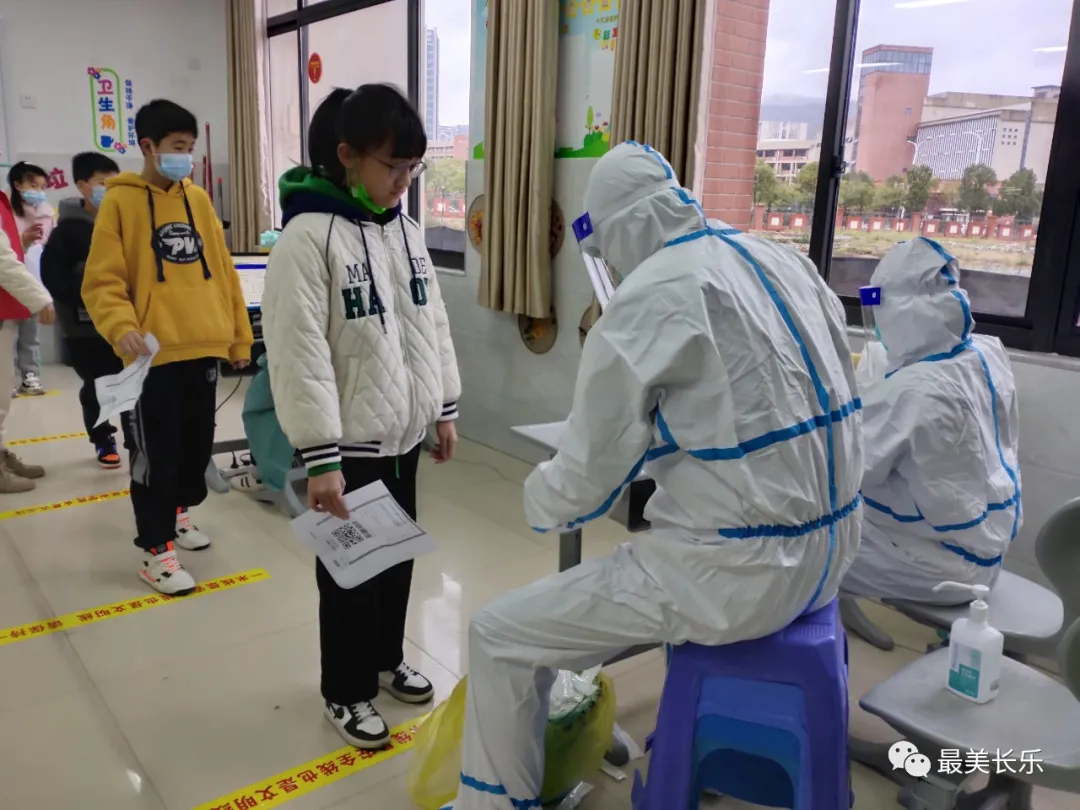 长乐近13万师生将完成核酸检测 确保春季开学安全
