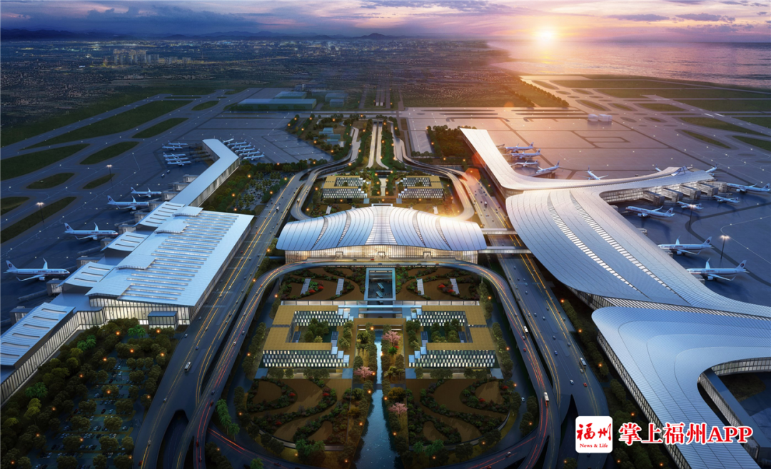 机场二期扩建工程建设全面铺开，新建航站楼主体施工下半年启动！