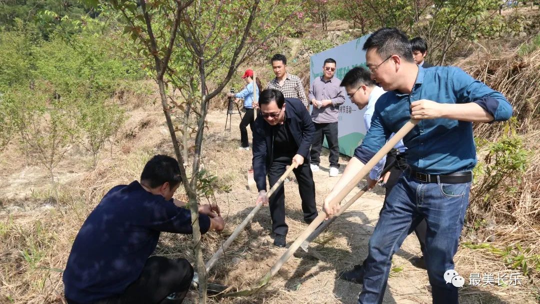 不负春光植树忙 生态长乐添新绿！