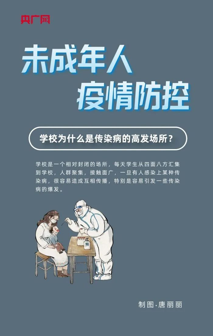 一图读懂！未成年人如何做好防疫
