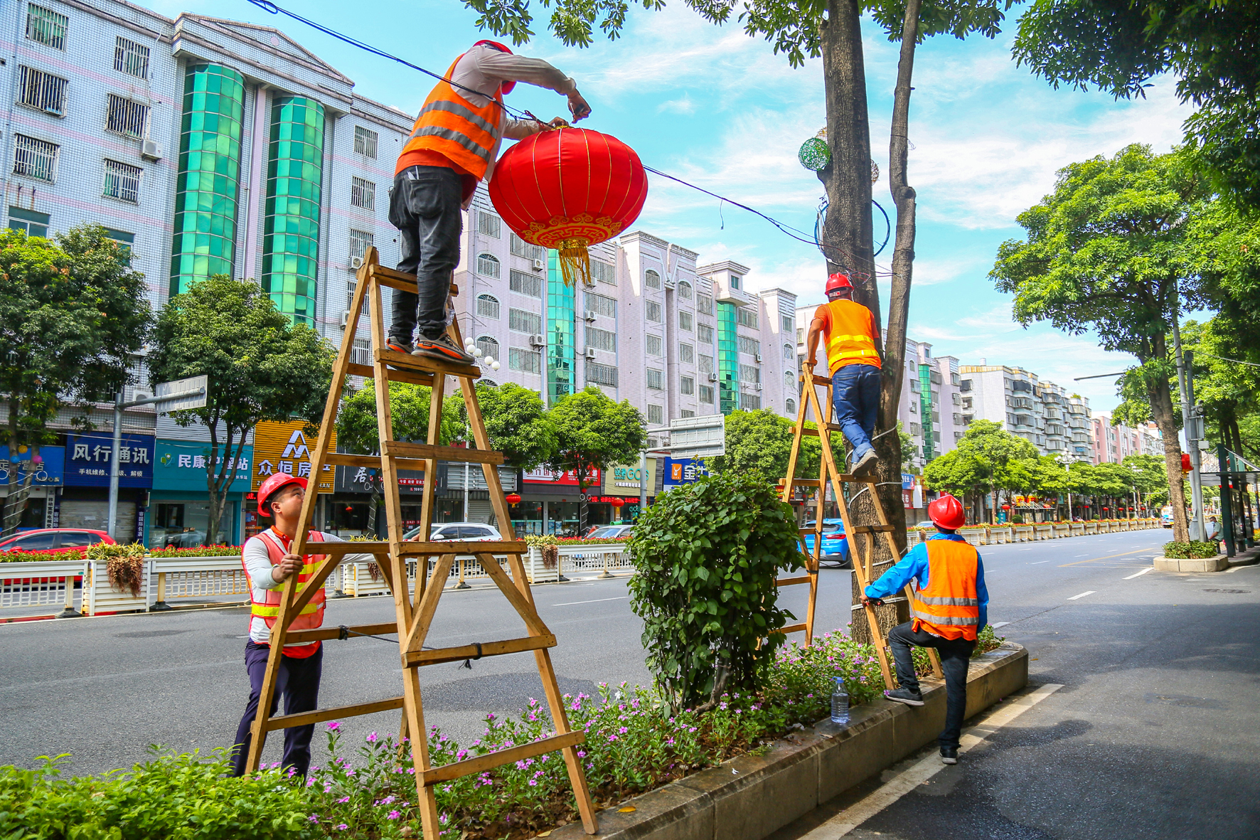 【网络中国节•中秋】我区启动的2022年度国庆、中秋夜景灯光项目