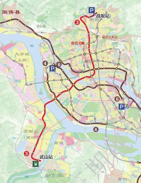 重磅！福州地铁新消息！6号线将西延至……