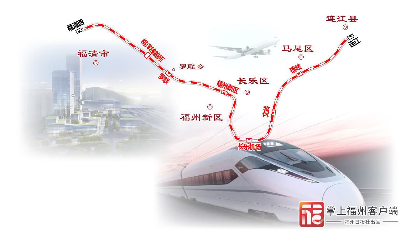 环评通过！高铁将开进福州长乐国际机场！线路图曝光！