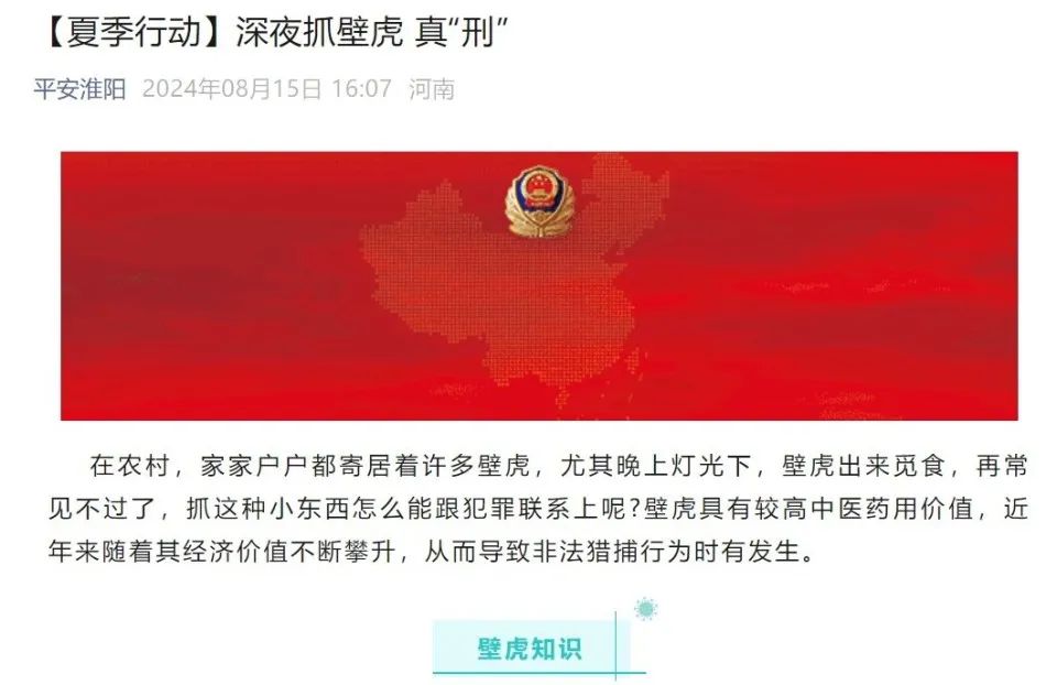 是真的！捉1只就违法！网友蒙了：在家经常碰到......