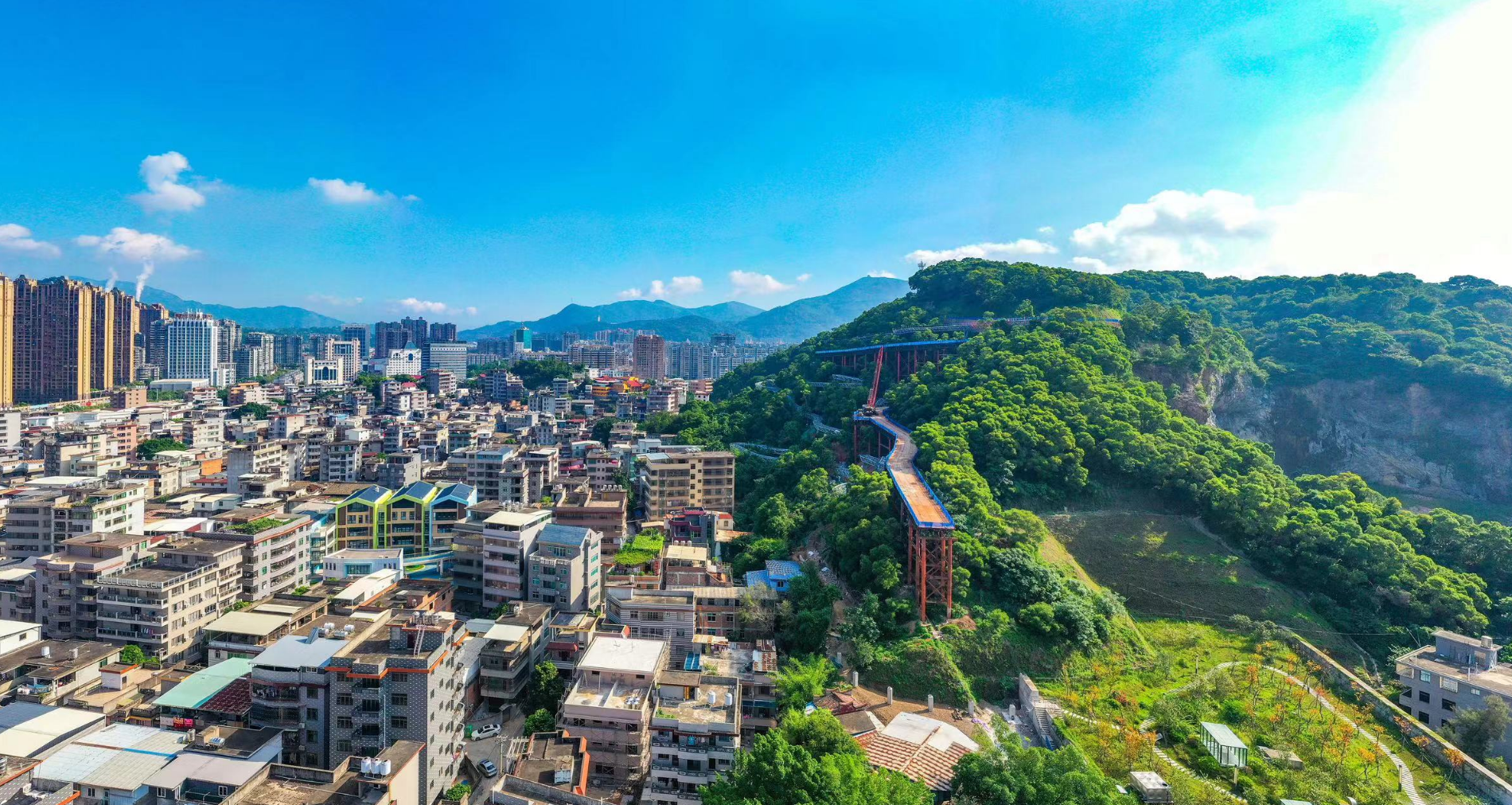 长乐，青山绿水美如画→