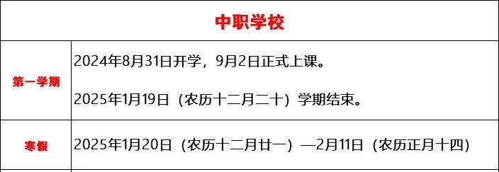 放假通知！福建寒假时间确定了