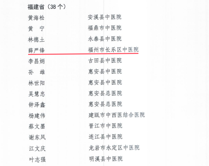 入选“国家队”！恭喜薛严锋医生