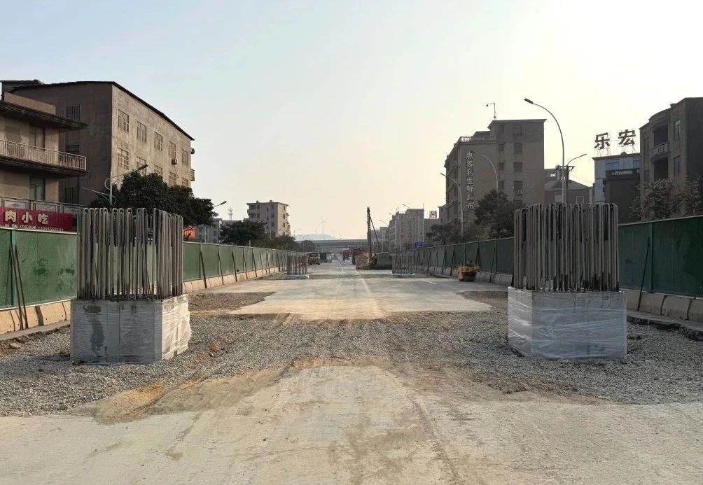 首件墩柱浇筑完成！长乐这条道路建设有新进展！