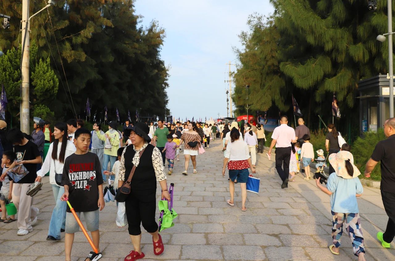 2天22万人次！长乐下沙挤爆了！紧急提醒→
