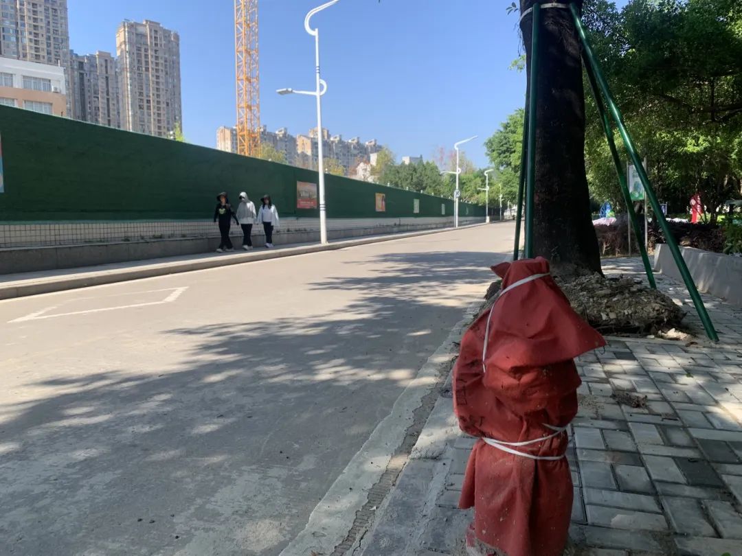 围挡已拆除！恢复通行